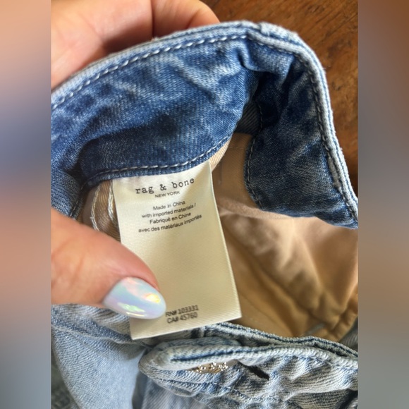 Rag and bone size 26 Featherweight Arianna Ankle Palazzo Jean - Picture 8 of 10